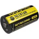 Nitecore Kellék Akkumulátor 18350 NL1816R USB-C tölthető 1600mAh 3,6V B1
