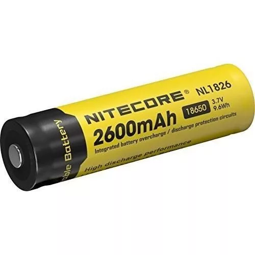 Nitecore Kellék Akkumulátor 18650 NL1826 2600mAh 3,7V B1