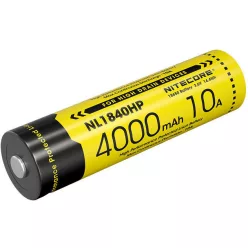  Nitecore Kellék Akkumulátor 18650 NL1840HP 4000mAh 10A 3,6V B1