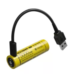   Nitecore Kellék Akkumulátor 21700 NL2150HPR USB-C tölthető 5000mAh 3,6V B1