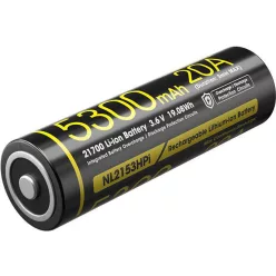   Nitecore Kellék Akkumulátor 21700 NL2153HPi 5300mAh 3,6V B1
