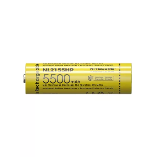 Nitecore Kellék Akkumulátor 21700 NL2155HP 5500mAh 3,6V B1