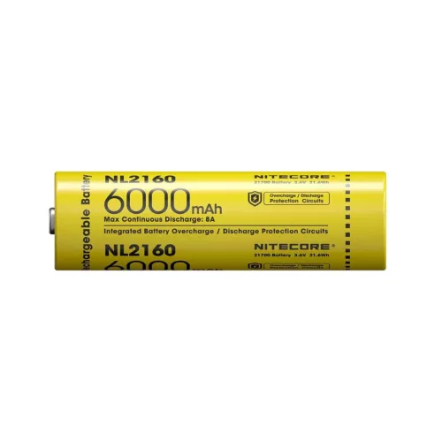 Nitecore Kellék Akkumulátor 21700 NL2160 6000mAh 3,6V B1