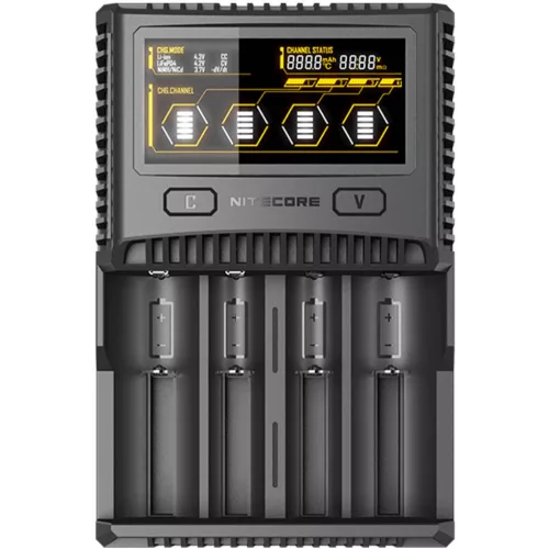 Nitecore Kellék Akkumulátor Gyorstöltő SC4