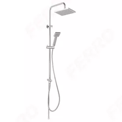 Ferro wizard square zuhanyszett fejzuhannyal (NP46)