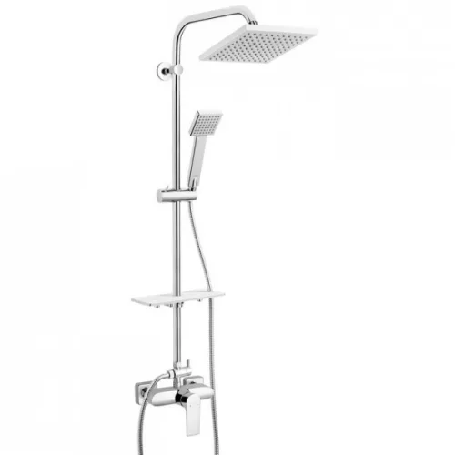 Ferro Algeo Square zuhanyrendszer komplett NP74-BAQ7U rajza