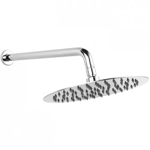 Ferro Slimline fejzuhany 25 cm zuhanykarral króm NPT13 rajza