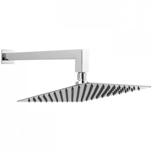 Ferro Slimline fejzuhany 25x25 cm zuhanykarral króm NPT14 rajza