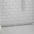 Ferro Ora zuhanyfolyóka perforált ráccsal 80 cm OL1-80