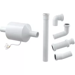 Alcaplast P128 ventillátor falsík alatti rendszerekhez szagelszívó P128 rajza