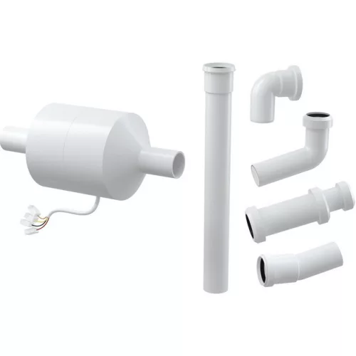 Alcaplast P128 ventillátor falsík alatti rendszerekhez szagelszívó P128 rajza