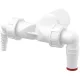 Alcaplast P156Z mosógép szifon dupla csonk P156Z rajza