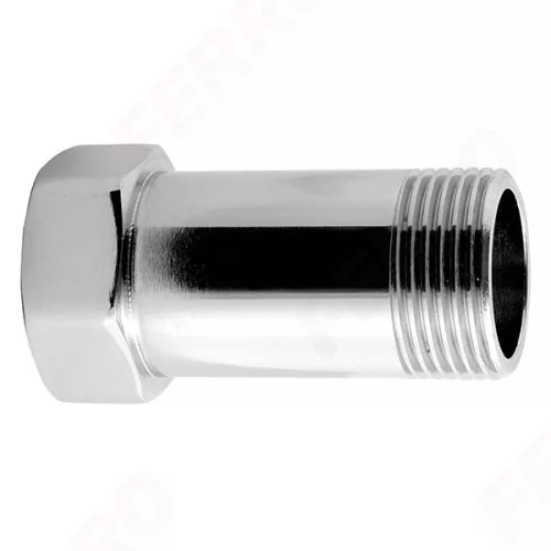 Ferro csaphosszabító toldóelem 3/4" rozetta nélkül műanyag fogantyúval. 100°c, 10 bar 3/4" (P480)