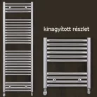 Zehnder törölközőszárítós radiátor íves króm 1800x500 (PBTCZ-180-050)