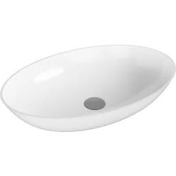 Polysan BANERA OVAL öntöttmárvány mosdó, 60x40cm