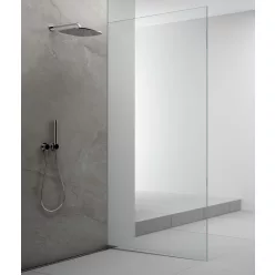 Polysan ARCHITEX LINE beépítési szett padlóhoz, falhoz, plafonhoz, jobbos, 1615x2105mm, polírozott alumínium