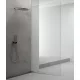 Polysan ARCHITEX LINE beépítési szett padlóhoz, falhoz, plafonhoz, jobbos, 1615x2105mm, polírozott alumínium
