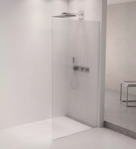 Polysan ARCHITEX LINE beépítési szett padlóhoz, falhoz, plafonhoz, jobbos, 1615x2105mm, polírozott alumínium