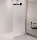 Polysan ARCHITEX LINE beépítési szett padlóhoz, falhoz, 1615x2105mm, matt fekete