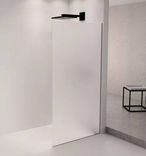 Polysan ARCHITEX LINE beépítési szett padlóhoz, falhoz, 1615x2105mm, matt fekete