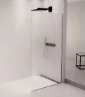 Polysan ARCHITEX LINE beépítési szett padlóhoz, falhoz, 1615x2105mm, matt fekete