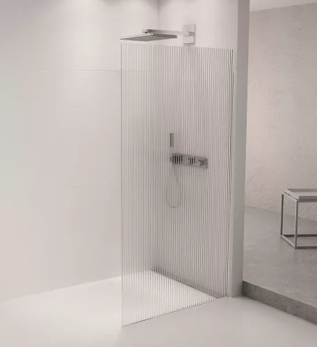 Polysan ARCHITEX LINE beépítési szett padlóhoz, falhoz, 1615x2105mm, polírozott alumínium