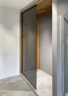 Polysan ARCHITEX LINE rögzítő szett padlóhoz, falhoz, 1615x2600mm, matt fekete