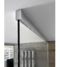 Polysan ARCHITEX LINE rögzítő szett padlóhoz, falhoz, 1615x2600mm, polírozott alumínium