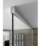 Polysan ARCHITEX LINE rögzítő szett padlóhoz, falhoz, 1615x2600mm, polírozott alumínium