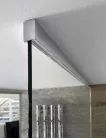 Polysan ARCHITEX LINE rögzítő szett padlóhoz, falhoz, 1615x2600mm, polírozott alumínium