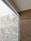 Polysan ARCHITEX LINE rögzítő szett padlóhoz, falhoz, 1615x2600mm, polírozott alumínium