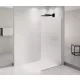 Polysan ARCHITEX BLACK MATT zuhanyfal, 1162mm, matt üveg