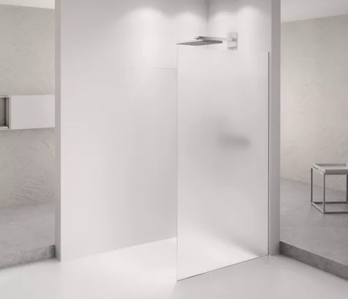 Polysan ARCHITEX CHROM zuhanyfal, 1462mm, matt üveg