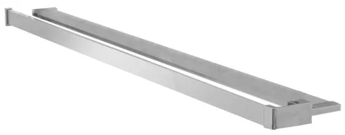 Polysan Walk-in falra szerelhető zuhanypolc törölközőtartóval, 60-140cm, króm