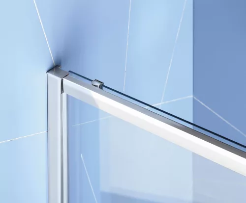 Polysan EASY LINE zuhanyajtó oldalfallal, jobbos/balos, 1400x700mm, transzparent üveg
