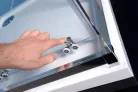 Polysan EASY LINE szögletes zuhanykabin, 900x900mm, transzparent üveg