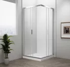 Polysan EASY LINE szögletes zuhanykabin, 900x900mm, transzparent üveg