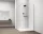 Polysan ESCA CHROME Walk-in zuhanyfal, falra szerelhető, transzparent üveg, 1200mm