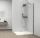 Polysan ESCA GUN METAL Walk-in zuhanyfal, falra szerelhető, transzparent üveg, 300mm