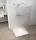 Polysan ESCA CHROME Walk-in zuhanyfal, szabadonálló, flutes üveg, 1200mm