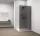 Polysan ESCA CHROME Walk-in zuhanyfal, falra szerelhető, matt füst üveg, 700mm