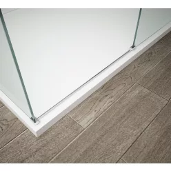 Polysan ESCA vízvető küszöb, 1200mm, króm