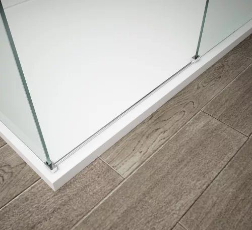 Polysan ESCA vízvető küszöb, 1200mm, króm