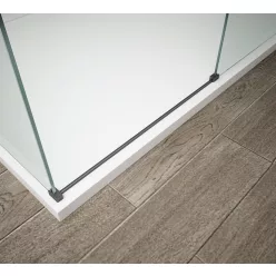 Polysan ESCA vízvető küszöb, 1200mm, matt fekete