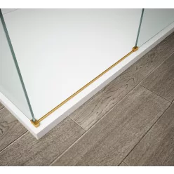 Polysan ESCA vízvető küszöb, 1200mm, matt arany