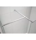 Polysan ESCA T-csatlakozó idom, króm