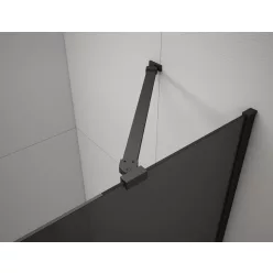 Polysan ESCA sarokmerevítő, 900mm, matt fekete