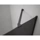 Polysan ESCA sarokmerevítő, 900mm, matt fekete