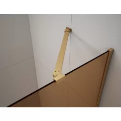 Polysan ESCA sarokmerevítő, 900mm, matt arany