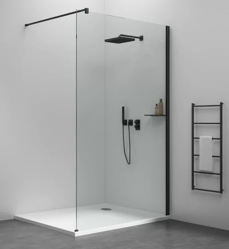 Polysan ESCA fali profil, 2100mm, matt fekete